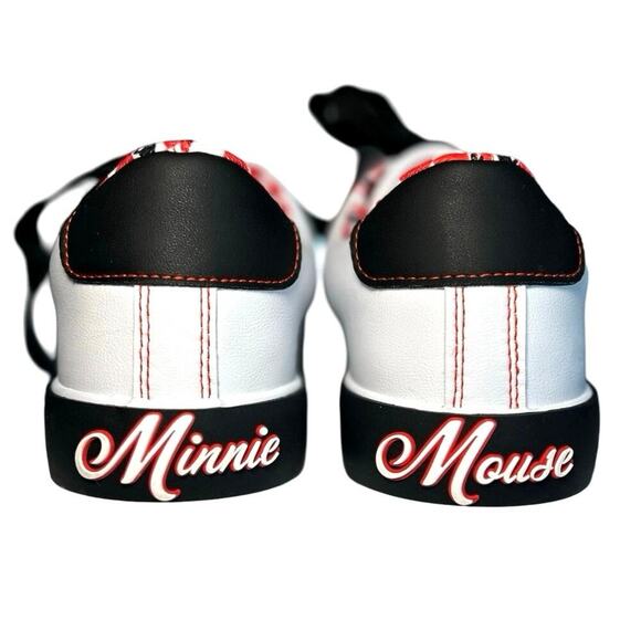 NWT Ground Up Women’s Minnie Mouse Lace Up Sneakers White Size 9 - Picture 8 of 9